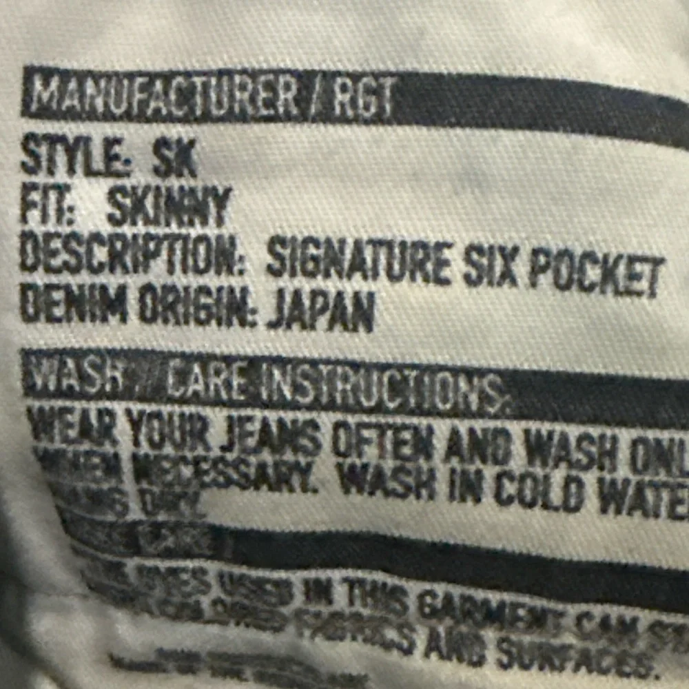 ROGUE TERRITORY SK Japanese Selvedge Faded Raw Blue Denim Jeans USA Men's 29